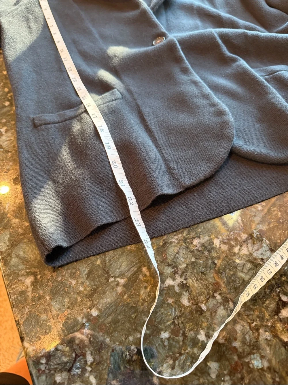 J. Crew Sweater Blazer. 100% Cotton. notched collar. Academia. Preppy. Office. M